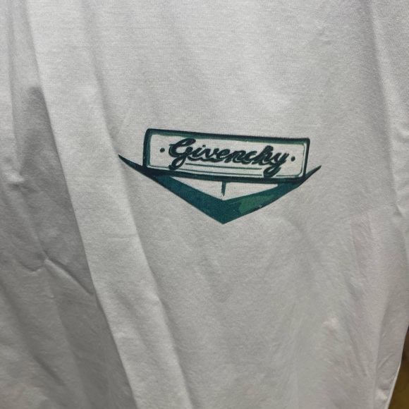 NWOT Men’s X-Large Givenchy Motel Cars Print Cotton T-Shirt In White/Multicolor - Picture 10 of 14